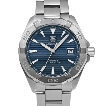 タグ ホイヤー アクアレーサー キャリバー5 WAY2112.BA0928 ブルー メンズ 時計 【中古】【wristwatch】
