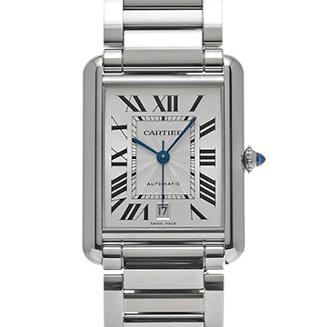 カルティエ タンク マスト XL WSTA0053 シルバー メンズ 時計 【中古】【wristwatch】
