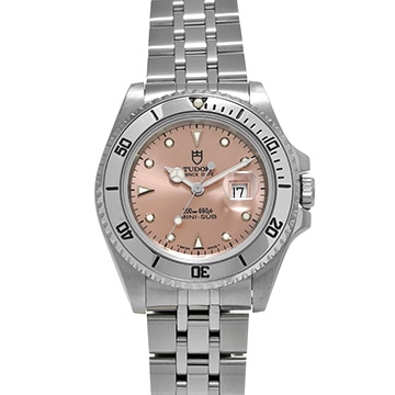 チューダー / チュードル プリンス デイト ミニサブ 73190 ピンク ユニ