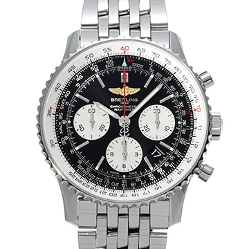 ブライトリング ナビタイマー 1 B01 AB0121211B2A1 ブラック/シルバー メンズ 時計 【中古】【wristwatch】