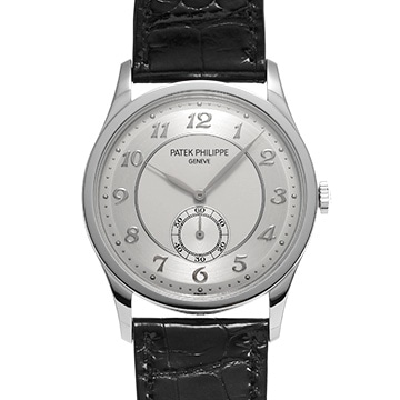 パテック フィリップ カラトラバ 5196P-001 シルバー メンズ 時計 【中古】【wristwatch】