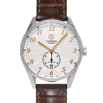 タグ ホイヤー カレラ キャリバー6 ヘリテージ WAS2112.FC6181 シルバー メンズ 時計 【中古】【wristwatch】