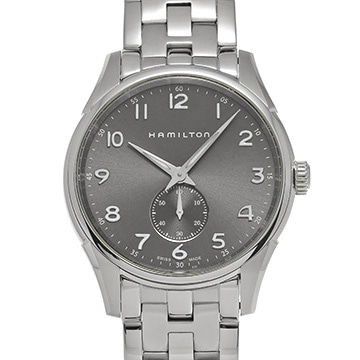 ハミルトン ジャズマスター シンライン スモールセコンド H38411183 グレー メンズ 時計 【中古】【wristwatch】