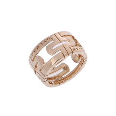 ブルガリ パレンテシリング #53 ゴールド K18イエローゴールド YG レディース ジュエリー 【中古】【jewelry】
