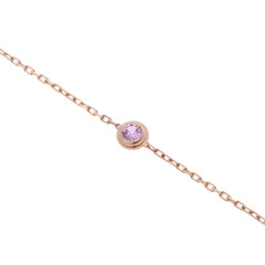 カルティエ サフィールレジェ ブレスレット ゴールド K18ピンクゴールド PG レディース ジュエリー 【中古】【jewelry】