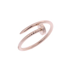 カルティエ ジュストアンクルリング SM #56 ゴールド B4225856 K18ピンクゴールド PG レディース ジュエリー 【中古】【jewelry】