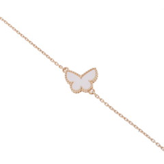 ヴァン クリーフ&アーペル スウィートパピヨン ブレスレット ゴールド VCARF69000 K18イエローゴールド YG レディース ジュエリー 【中古】【jewelry】