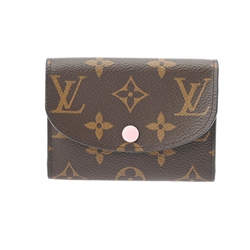ルイ ヴィトン ポルトモネ ロザリ ローズバレリーヌ M62361 モノグラムキャンバス レディース 財布 【中古】【purse】