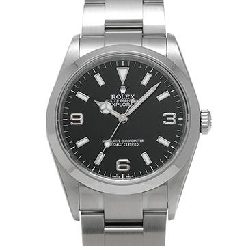 ロレックス エクスプローラー 114270 ブラック メンズ 時計 【中古】【wristwatch】