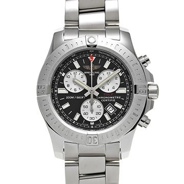 ブライトリング コルト クロノグラフ A7338811/BD43 ブラック/シルバー メンズ 時計 【中古】【wristwatch】