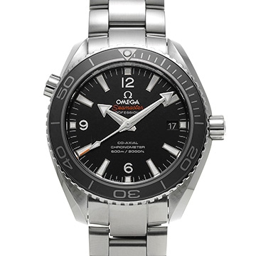 オメガ シーマスター プラネットオーシャン 600 コーアクシャル 232.30.42.21.01.001 ブラック メンズ 時計 【中古】【wristwatch】