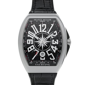 フランクミュラー ヴァンガード ヨッティング V41SCDT YACHTING ACNR ブラック メンズ 時計 【中古】【wristwatch】