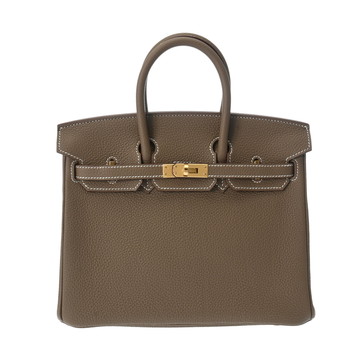 エルメス バーキン 25 エトゥープ トゴ レディース バッグ 【新品】【bag】