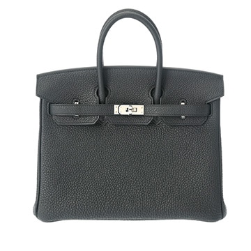 エルメス バーキン 25 ブラック トゴ レディース バッグ 【新品】【bag】