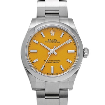 ロレックス オイスターパーペチュアル 31 277200 イエロー ユニセックス 時計 【中古】【wristwatch】