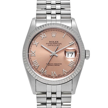 ロレックス デイトジャスト 16234 ピンク メンズ 時計 【中古】【wristwatch】