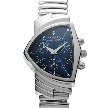 ハミルトン ベンチュラ H24432141 ブルー メンズ 時計 【中古】【wristwatch】