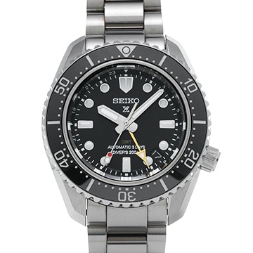 セイコー プロスペックス ダイバースキューバ 1968 メカニカルダイバーズ SBEJ011 ブラック メンズ 時計 【中古】【wristwatch】