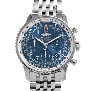 ブライトリング ナビタイマー 01 リミテッド AB0121C4/C920 ブルー メンズ 時計 【中古】【wristwatch】