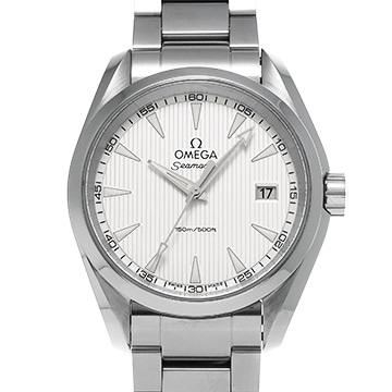 オメガ シーマスター アクアテラ クォーツ 231.10.39.60.02.001 シルバー メンズ 時計 【中古】【wristwatch】