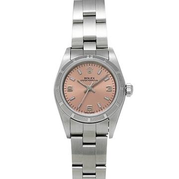ロレックス オイスターパーペチュアル 76030 ピンク レディース 時計 【中古】【wristwatch】