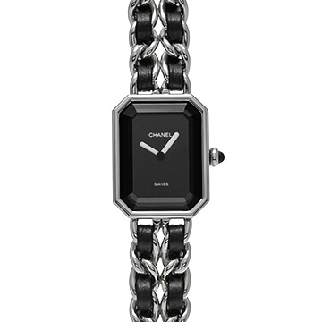 シャネル プルミエール M H0451 ブラック レディース 時計 【中古】【wristwatch】