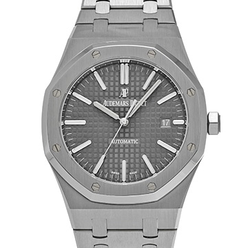 オーデマ ピゲ ロイヤルオーク 15400ST.OO.1220ST.04 グレー メンズ 時計 【中古】【wristwatch】