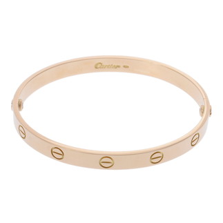 カルティエ ラブブレスレット #18 旧型 ゴールド K18イエローゴールド YG レディース ジュエリー 【中古】【jewelry】