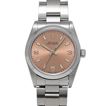 ロレックス オイスターパーペチュアル 67480 ピンク ユニセックス 時計 【中古】【wristwatch】