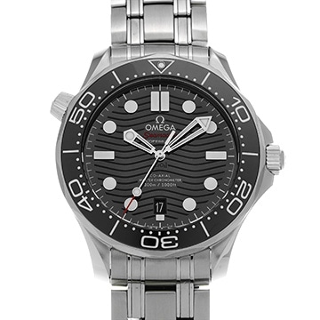 オメガ シーマスター ダイバー300 コーアクシャル マスタークロノメーター 210.30.42.20.01.001 ブラック メンズ 時計 【中古】【wristwatch】