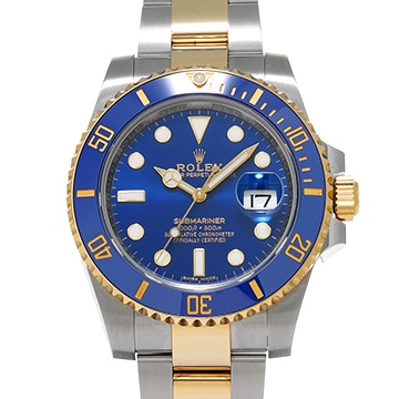 ロレックス サブマリーナ デイト 116613LB ブルー メンズ 時計 【中古】【wristwatch】