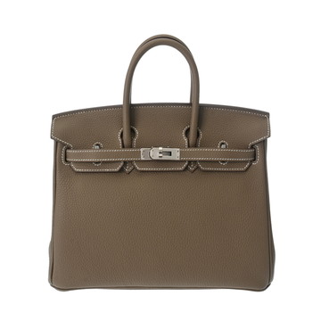 エルメス バーキン 25 エトゥープ トゴ レディース バッグ 【中古】【bag】