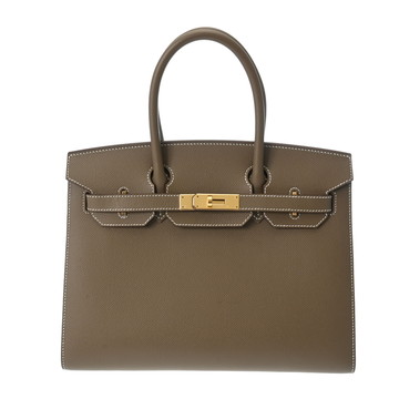 エルメス バーキン 30 セリエ エトゥープ ヴォーエプソン レディース バッグ 【中古】【bag】