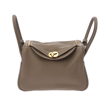 エルメス リンディ 26 2WAY エトゥープ トリヨンクレマンス レディース バッグ 【新品】【bag】