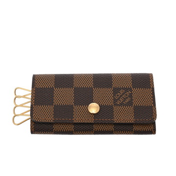 ルイ ヴィトン ダミエ ミュルティクレ4 ブラウン N62631 ダミエキャンバス ユニセックス 【中古】【other】