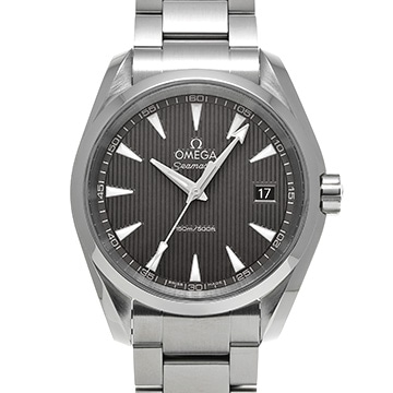 オメガ シーマスター アクアテラ クォーツ 231.10.39.60.06.001 グレー メンズ 時計 【中古】【wristwatch】