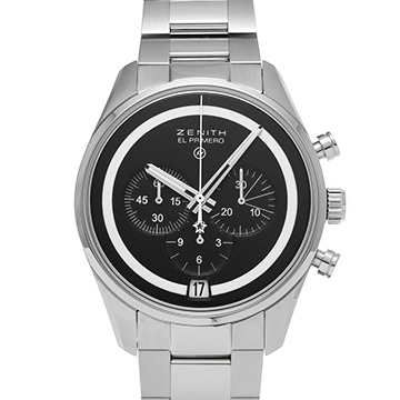 ゼニス エル・プリメロ 03.2040.400 ブラック メンズ 時計 【中古】【wristwatch】