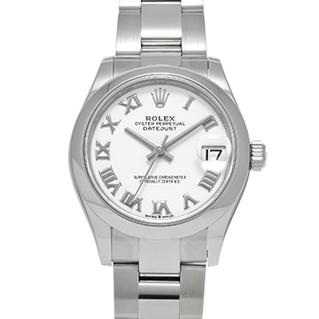 ロレックス デイトジャスト 31 278240 ホワイト ユニセックス 時計 【中古】【wristwatch】