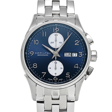 ハミルトン ジャズマスター マエストロ オート クロノ H32576141 ブルー メンズ 時計 【中古】【wristwatch】