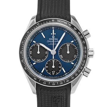 オメガ スピードマスター レーシング コーアクシャル 326.32.40.50.03.001 ブルー/ブラック メンズ 時計 【中古】【wristwatch】