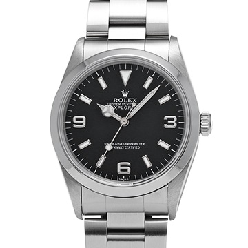 ロレックス エクスプローラー 14270 ブラック メンズ 時計 【中古】【wristwatch】