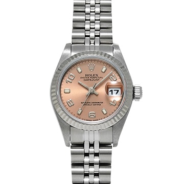 ロレックス デイトジャスト 69174 ピンク レディース 時計 【中古】【wristwatch】