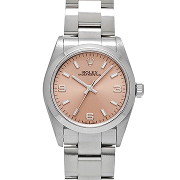ロレックス オイスターパーペチュアル 77080 ピンク ユニセックス 時計 【中古】【wristwatch】