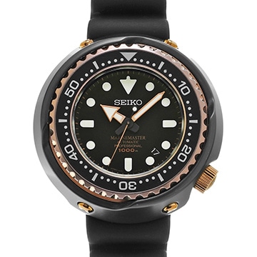 セイコー プロスペックス マリーンマスター プロフェッショナル SBDX014 ブラック メンズ 時計 【中古】【wristwatch】