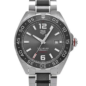 タグ ホイヤー フォーミュラ1 キャリバー5 WAZ2011.BA0843 グレー メンズ 時計 【中古】【wristwatch】