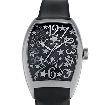 フランクミュラー トノーカーベックス コスモス 8880SC COSMOS ブラック メンズ 時計 【中古】【wristwatch】