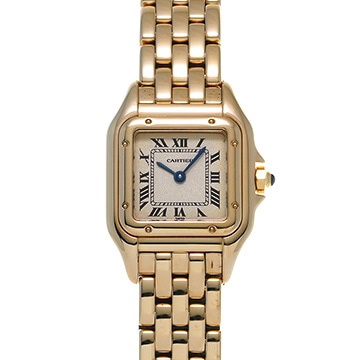 カルティエ パンテール 8057917 アイボリー レディース 時計 【中古】【wristwatch】