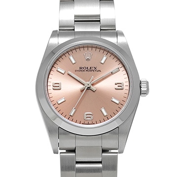 ロレックス オイスターパーペチュアル 77080 ピンク ユニセックス 時計 【中古】【wristwatch】