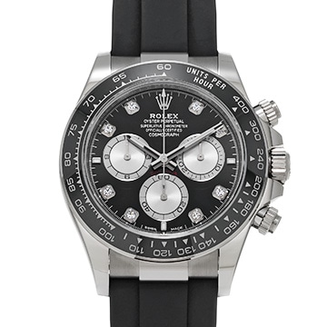 ロレックス コスモグラフ デイトナ 126519LNG ブライトブラック/スチール/ダイヤモンド メンズ 時計 【中古】【wristwatch】