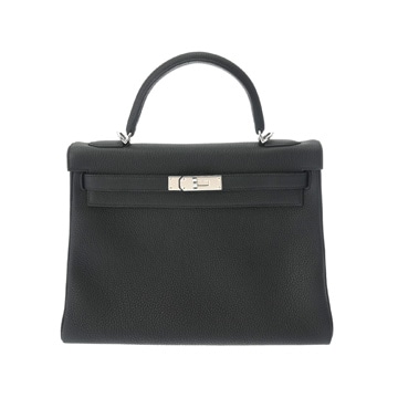 エルメス ケリー 32 内縫い 2WAY ブラック トゴ レディース バッグ 【未使用】【bag】